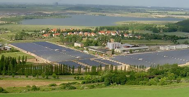 Solaranlage Geiseltalsee