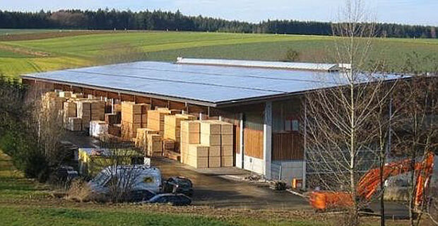 Solaranlage Wain Reithalle
